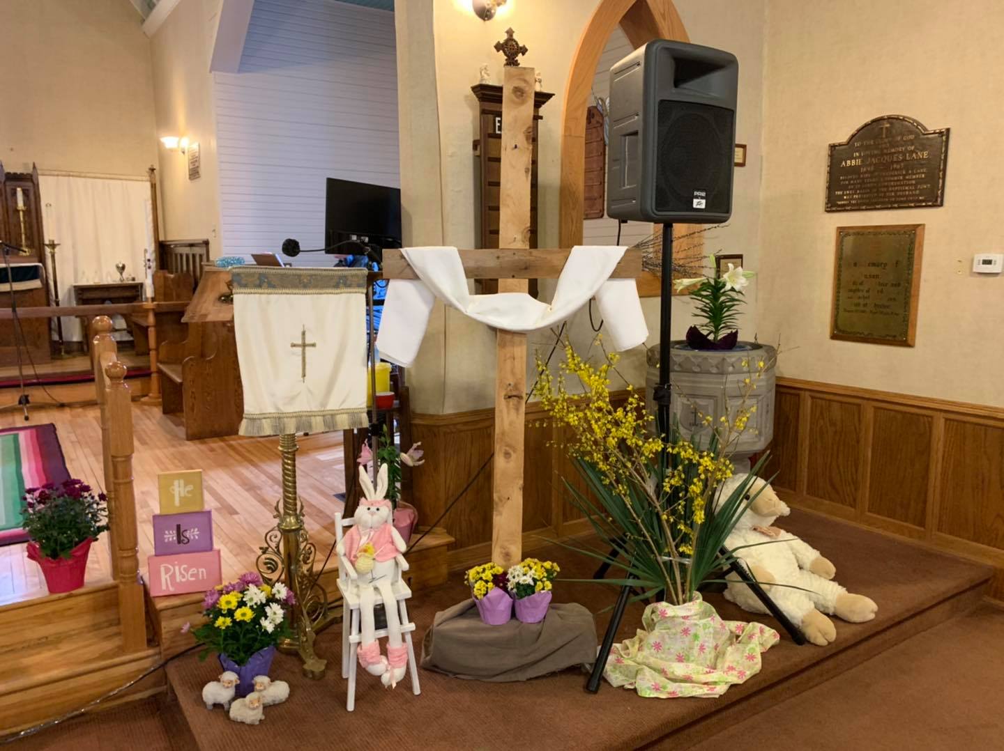 Easter Sunday at St. Luke's, April 4th, 2021